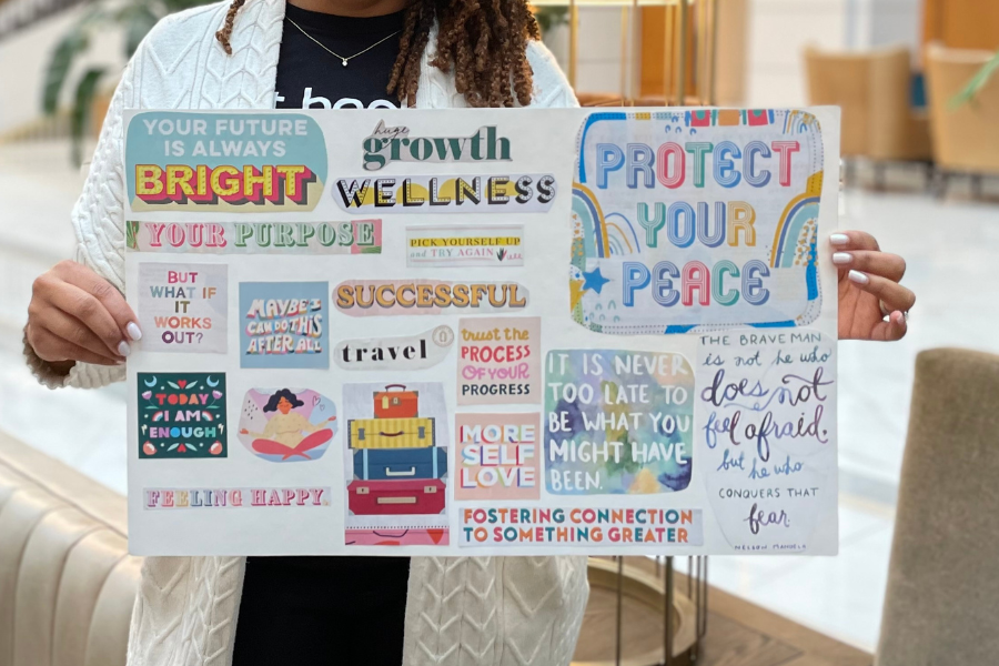 How to Use a Vision Board with Your Daily Planner