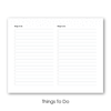 Horizontal Checklist Notebook