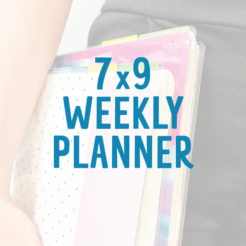 7x9 Weekly Planner