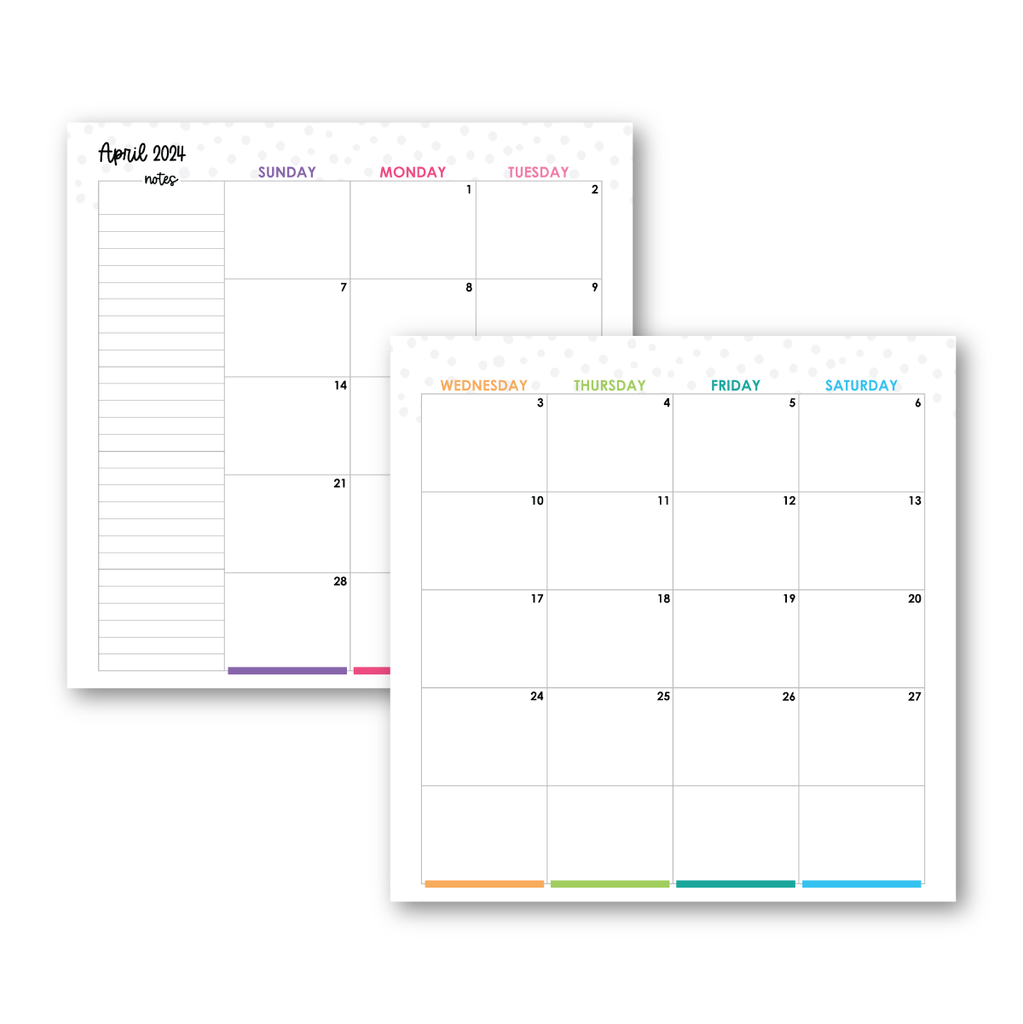 8x8 Monthly Planner – Limelife Planners 8x8-monthly-planner-limelife-planners