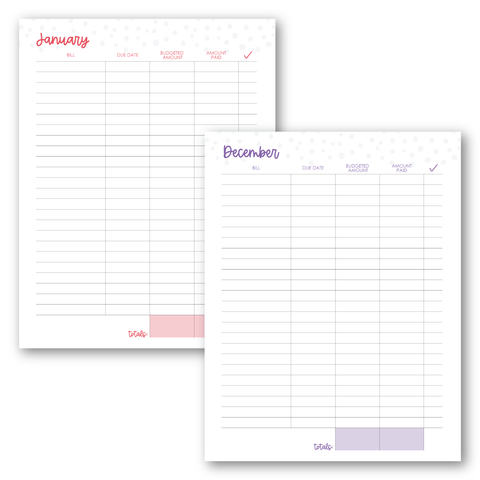 Budget Planner Add-On