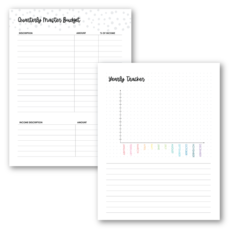 Budget Notebook Format 7x9 Budget Notebook – Limelife Planners