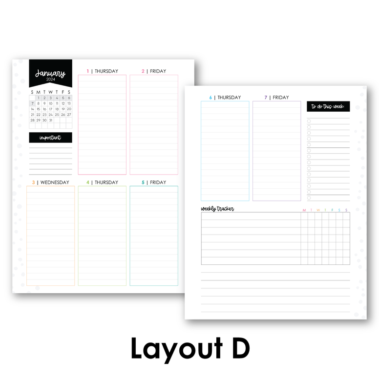 8.5x11 Weekly Planner – Limelife Planners 8.5x11 Weekly Planner – Limelife Planners