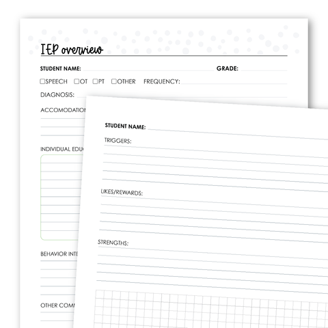 IEP Pages Add-On