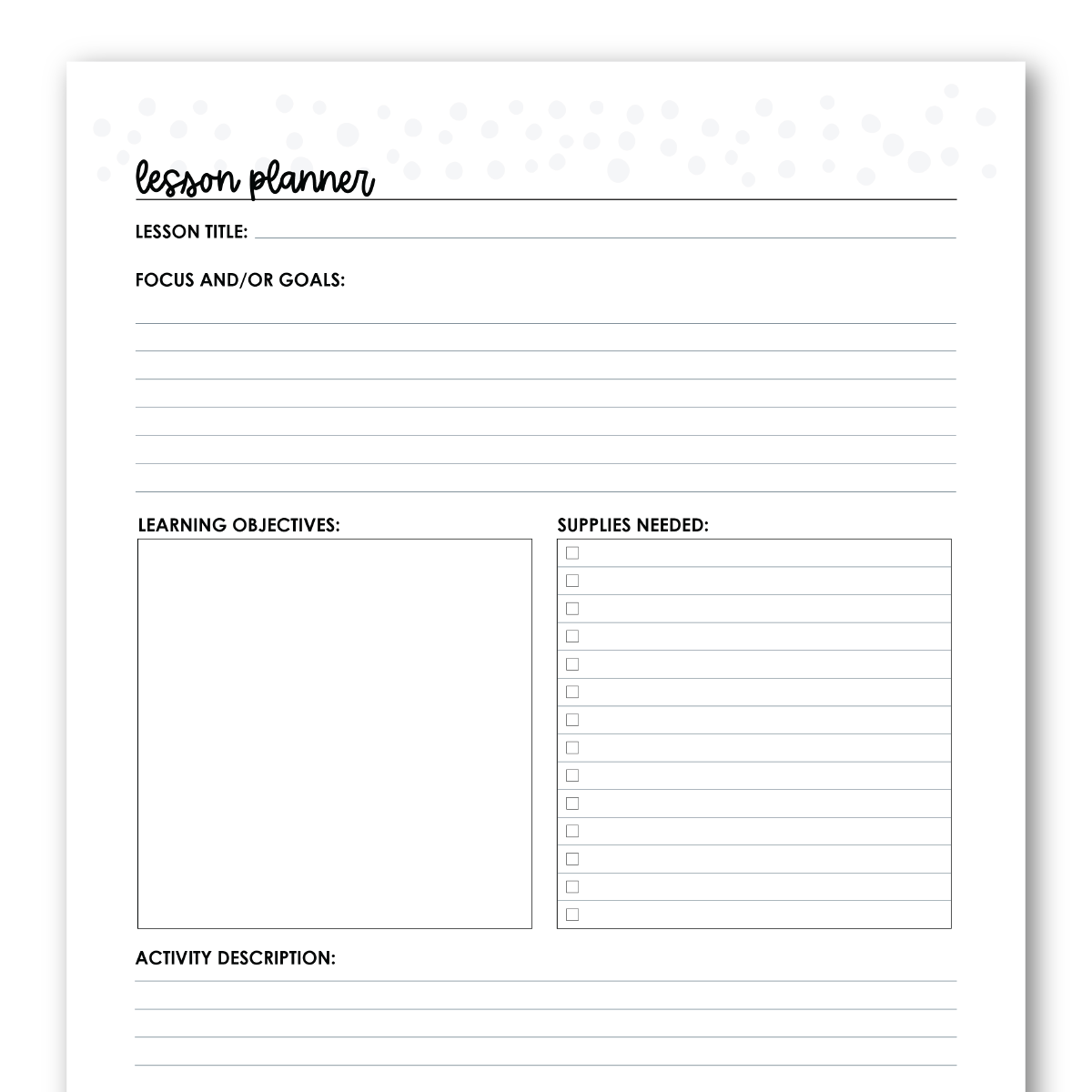 Lesson Planner Add-On – Limelife Planners lesson-planner-add-on-limelife-planners