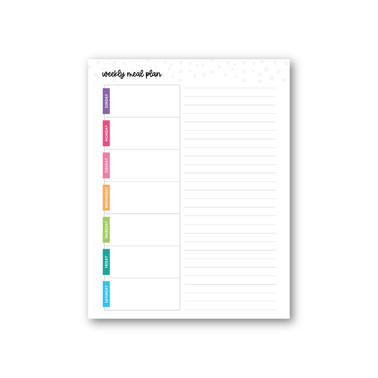 Meal Planning Notebook – Limelife Planners