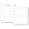 7x9 Monthly Planner