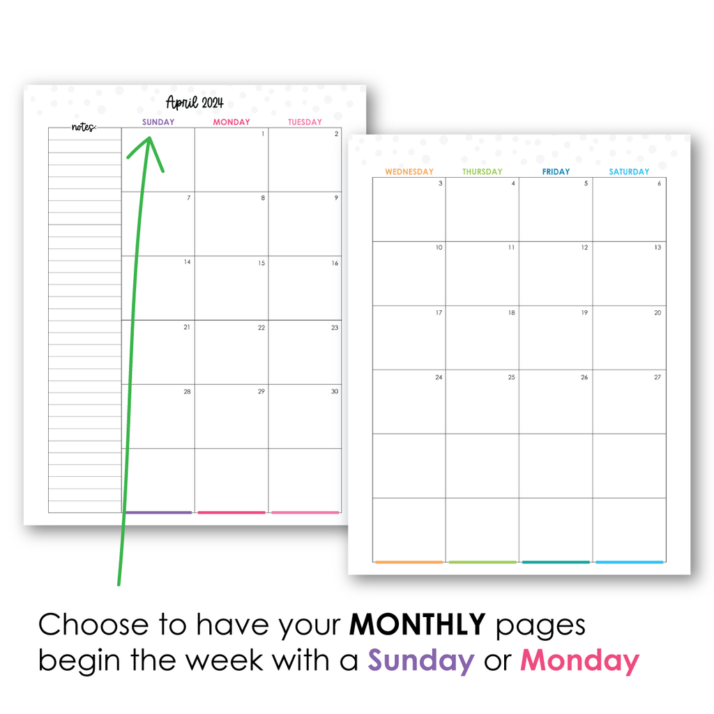 8.5x11 Monthly Planner – Limelife Planners 8-5x11-monthly-planner-limelife-planners