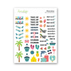 Vacation Days Stickers