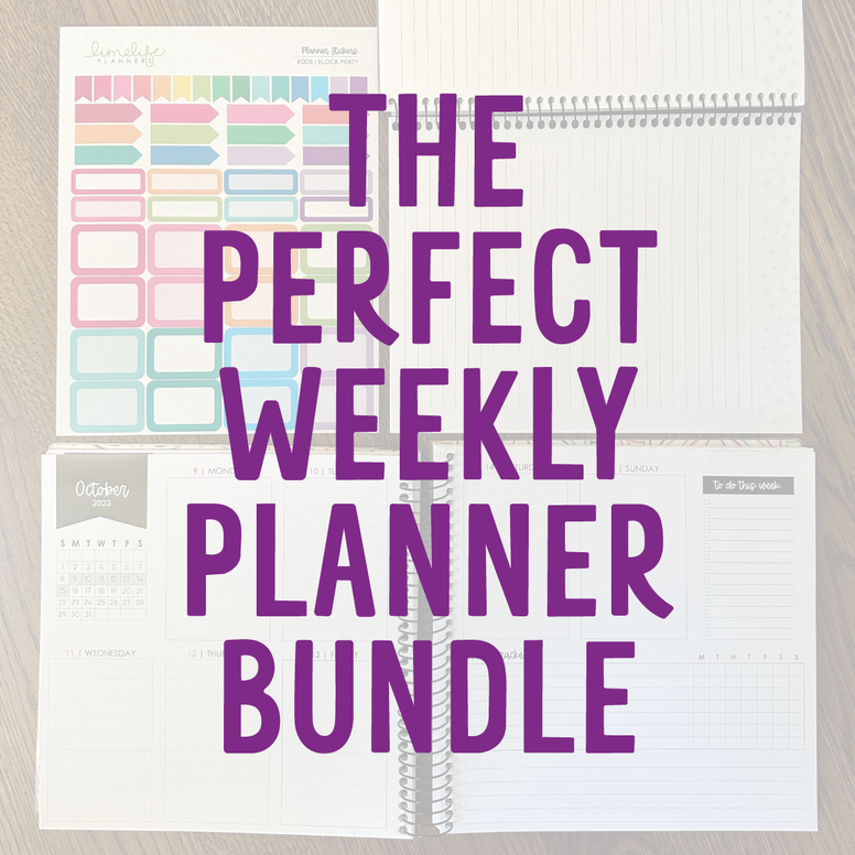 The Perfect Weekly Planner Bundle