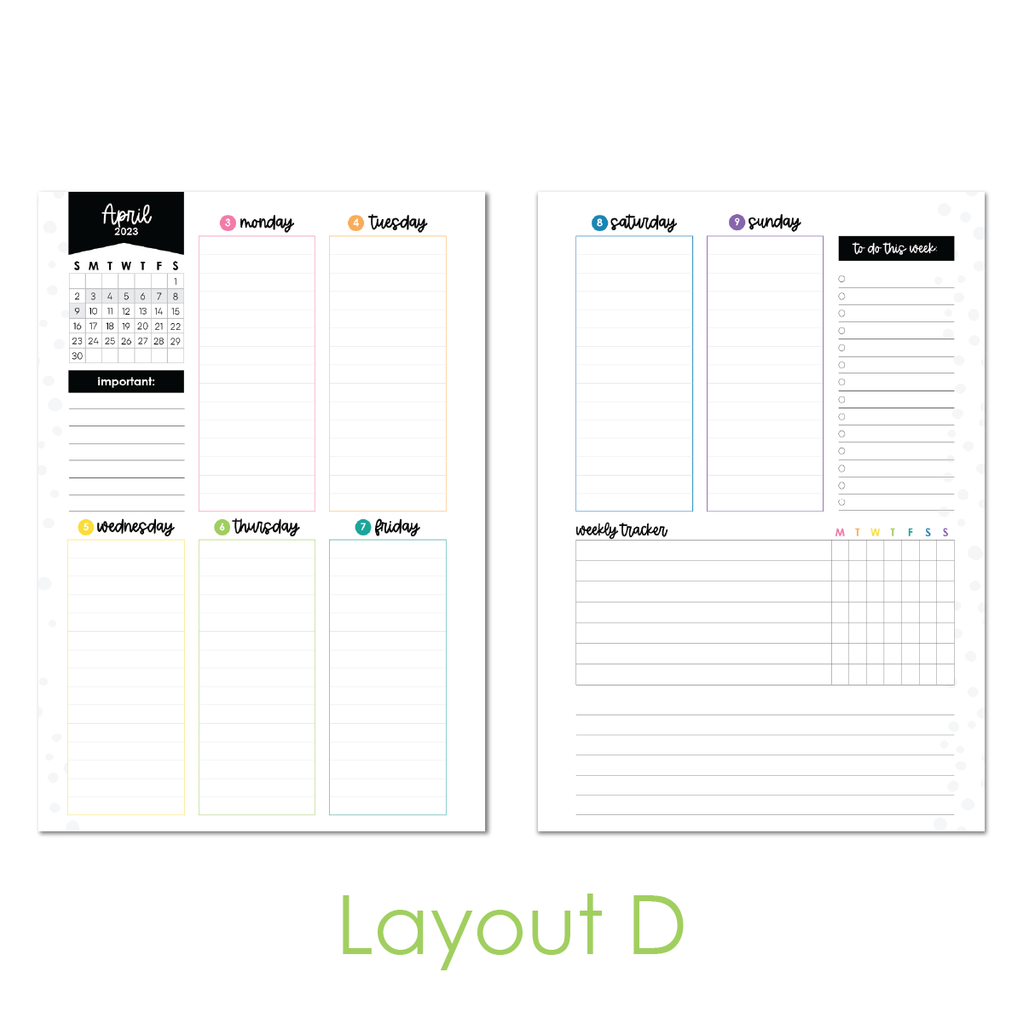A5 Weekly Planner – Limelife Planners