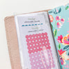 Traveler's Notebook Double-Sided Vinyl Pocket