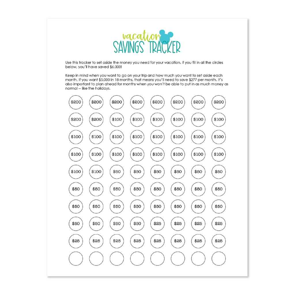 7x9 Magic Mouse Vacation Planning Notebook – Limelife Planners